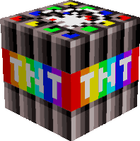 Minceraft Tnt Explosion Sticker