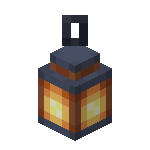 Minecraft Hanging Lantern Sticker