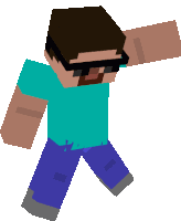 Minecraft Steve Sticker