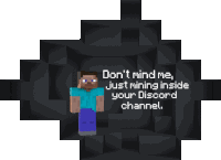 Mining In Your Discord Server Sticker