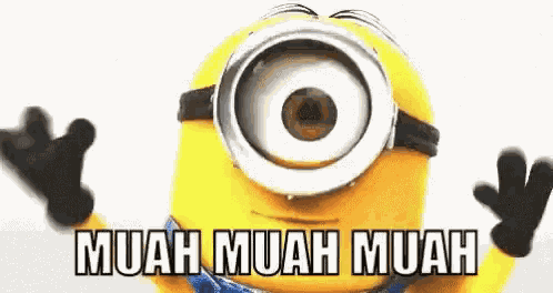 Minion Muah GIF