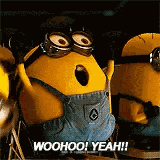 Minion Woohoo GIF