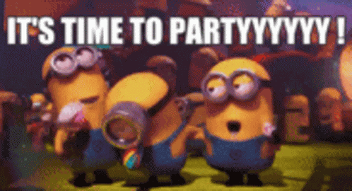 Minions Its Time To Party GIF