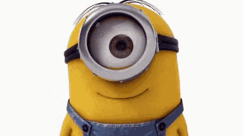 Minions Kiss GIF