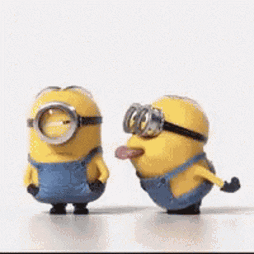 Minions Teasing GIF