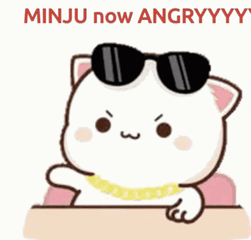 Minju Cute Peach GIF