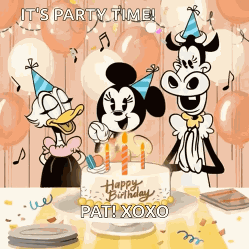 Minnie Mouse Happy Birthday GIF