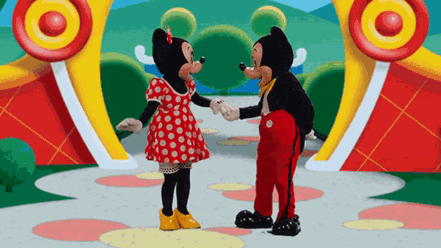 Minnie Mouse Mickey Mouse GIF
