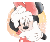 Minnie Sizing U Up Sticker