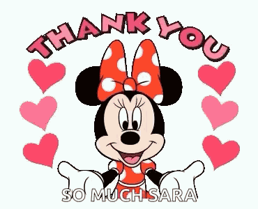 Minnie Thank You GIF