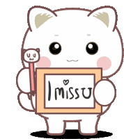 Miss You Sticker