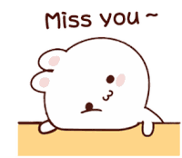 Miss You Sticker