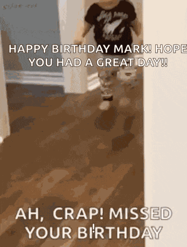 Missed Birthday Happy Birthday GIF
