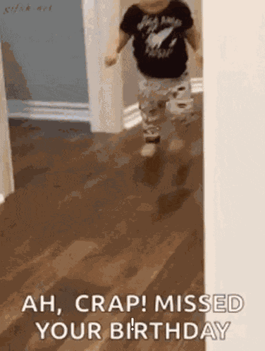 Missed Birthday Happy Birthday GIF
