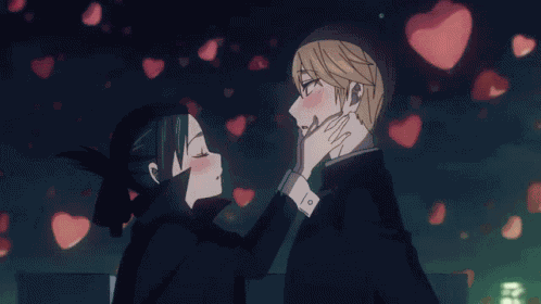 Miyuki Shirogane Kaguya Shinomiya GIF