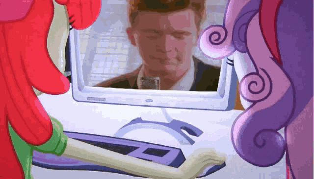 Mlp Rick Roll GIF