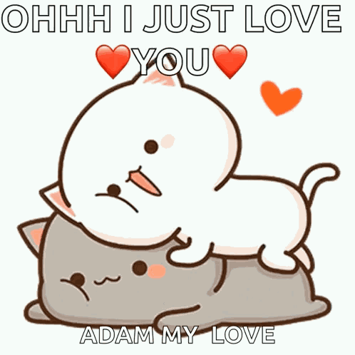 Mochi Cuddle Peach GIF