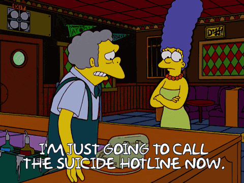 Moe Szyslak The Simpsons GIF