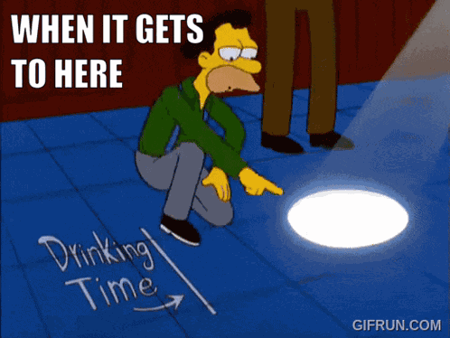 Moes Bar We Can Drink Again GIF