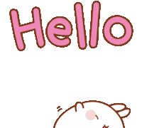 Molang Bunny Sticker