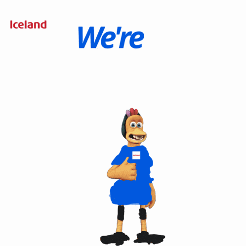 Molly Chicken Run Hired Iceland Supermarket Gif GIF