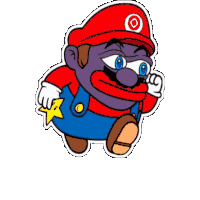 Monad Super Mario Sticker