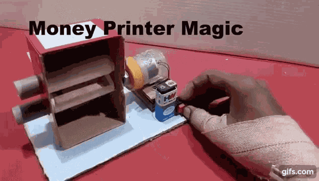Money Printer Magic GIF