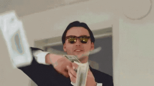 Money Rain Cash GIF