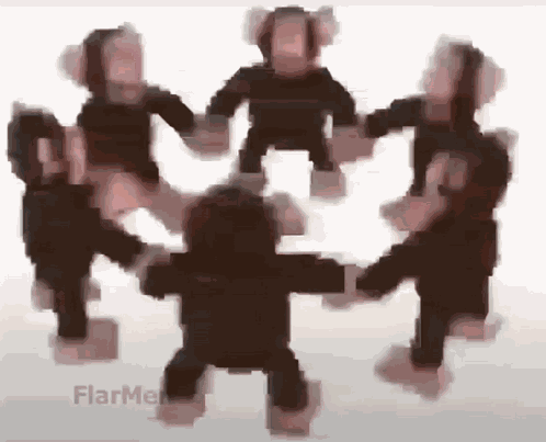 Monkes Spinny Spin Spin Spinning Monkeys GIF