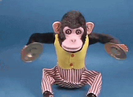 Monkey Happy GIF