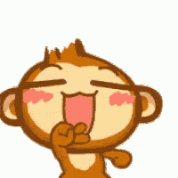 Monkey Happy GIF