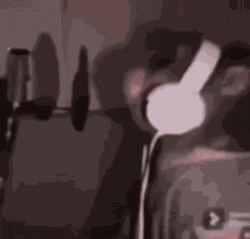 Monkey Rapping With Headphones Rap Money GIF