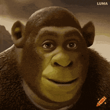 Monkey Shrek In Venus GIF