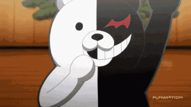 Monokuma Money GIF