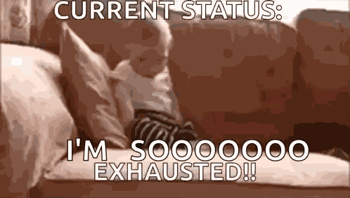 Mood Exhausted GIF