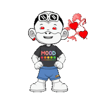 Mood Mood Scale Sticker