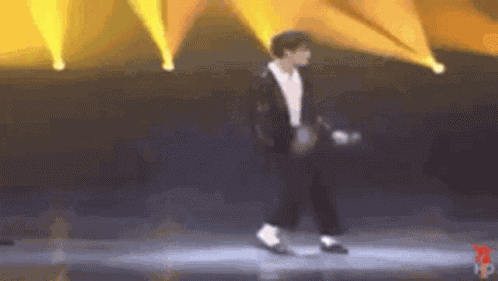 Moonwalk Away GIF