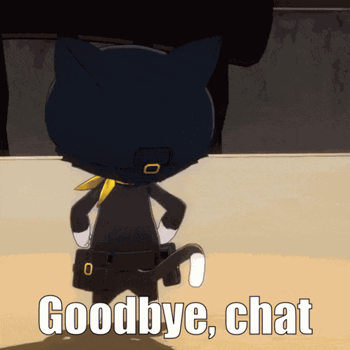 Morgana Goodbye Chat GIF GIF