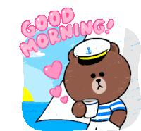 Morning Sticker