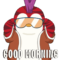 Morning Good Morning Sticker