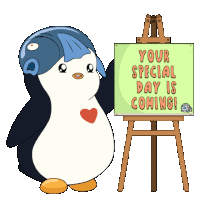 Motivation Penguin Sticker