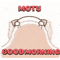Motu Cute Morning Sticker