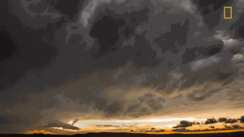 Moving Clouds World Meteorological Day GIF