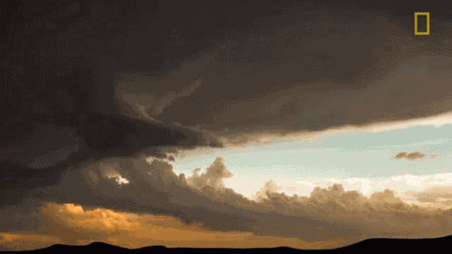 Moving Clouds World Meteorological Day GIF