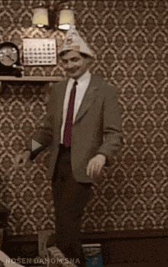 Mr Bean Dance GIF