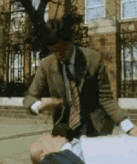 Mr Bean Work GIF