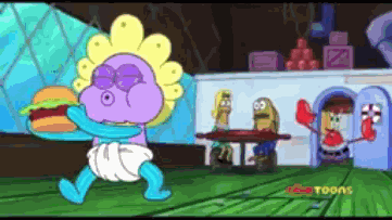 Mr Krabs Baby GIF