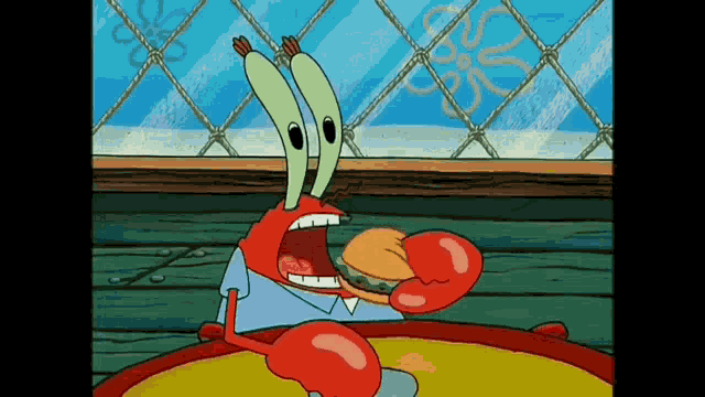 Mr Krabs GIF