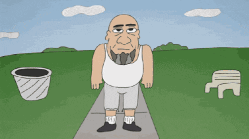 Mr Robicheaux Sick Animation GIF