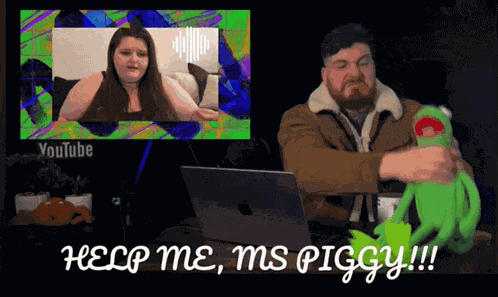 Mr Snowflake Kermit The Frog GIF